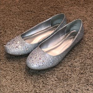 Sparkly flats